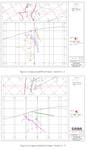 Figure 2: Congress Gold Mine Project - Section 2 - 2' , Figure 3: Congress Gold Mine Project - Section 5 - 5'