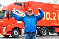 Trucker Mark Baker took home over £379,000