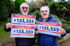 Married couple Glyn and Linda Savage scooped £399,999