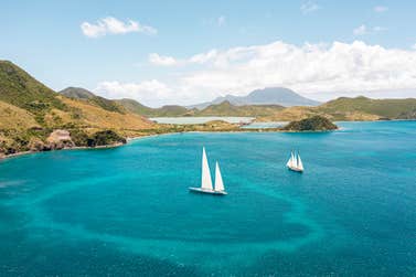 Sailing in St. Kitt