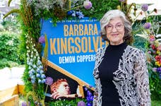 Author Barbara Kingsolver attends the 2023 Women's Prize For Fiction Winner's Ceremony, taking place at Bedford Square Gardens, London. Picture date: Wednesday June 14, 2023. The prize, which is now in its 28th year, is open to original works of fiction written in English by women around the world, with the winner receiving £30,000 and the ‘Bessie’, a limited-edition bronze figurine by the artist Grizel Niven. This year’s short list is Jacqueline Crooks - Fire Rush; Louise Kennedy - Trespasses; Barbara Kingsolver - Demon Copperhead; Priscilla Morris - Black Butterflies; Maggie O’Farrell - The Marriage Portrait and Laline Paull - Pod. Photo credit should read: Ian West/PA Wire.