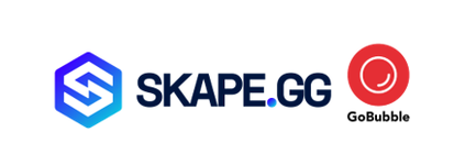 Skape.GG and GoBubble logo