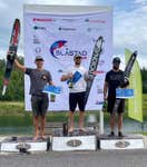 GB's Will Asher topped the podium in men's slalom at the Slåstad Pro Am in Norway on 17th July 2022.