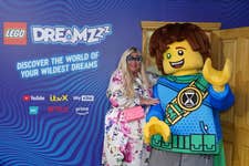 EDITORIAL USE ONLY Gemma Collins attends the LEGO DREAMZzz premiere in Shoreditch, east London. Picture date: Thursday May 11, 2023. PA Photo. The series launches worldwide from 15th May on The LEGO Group's YouTube channel, with further episodes and toys to follow in August.