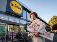 EDITORIAL USE ONLY Indiana preparing to donate toys at a Lidl in Mitcham, London as the supermarket announces the launch of its new nationwide toy donation drive ahead of the festive season. Issue date: Tuesday October 11, 2022. PA Photo. Launching in over 940 stores from November 3, customers will be able to donate new and unopened toys and games to be gifted to children that need support in their local area. The donations will be allocated to local charities participating in Lidl’s ‘Feed it Back’ scheme, coordinated by Neighbourly.