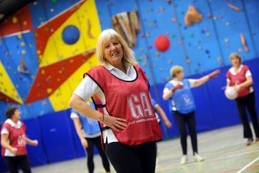 Hayling U3A Walking Netball Marlene Jones