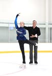 Robin Cousins and Adrienne Caston, aged 14, skate at the launch of the new £30 million Lee Valley Ice Centre in Leyton ahead of it opening to the public on Saturday. Picture date: Wednesday June 14, 2023. PA Photo. The centre is one of only three in the country, and the first in the South East, to have two Olympic-sized rinks which means customers can take part in public skating sessions while athletes are able to train. It has a gym, dance studios, community spaces and café, and will debut British Ice Skating’s brand new learn to skate programme, Skate UK.