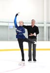 Robin Cousins and Adrienne Caston, aged 14, skate at the launch of the new £30 million Lee Valley Ice Centre in Leyton ahead of it opening to the public on Saturday. Picture date: Wednesday June 14, 2023. PA Photo. The centre is one of only three in the country, and the first in the South East, to have two Olympic-sized rinks which means customers can take part in public skating sessions while athletes are able to train. It has a gym, dance studios, community spaces and café, and will debut British Ice Skating’s brand new learn to skate programme, Skate UK.